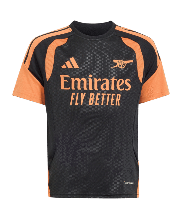 adidas FC Arsenal London Tiro Trainingsshirt Kids Schwarz