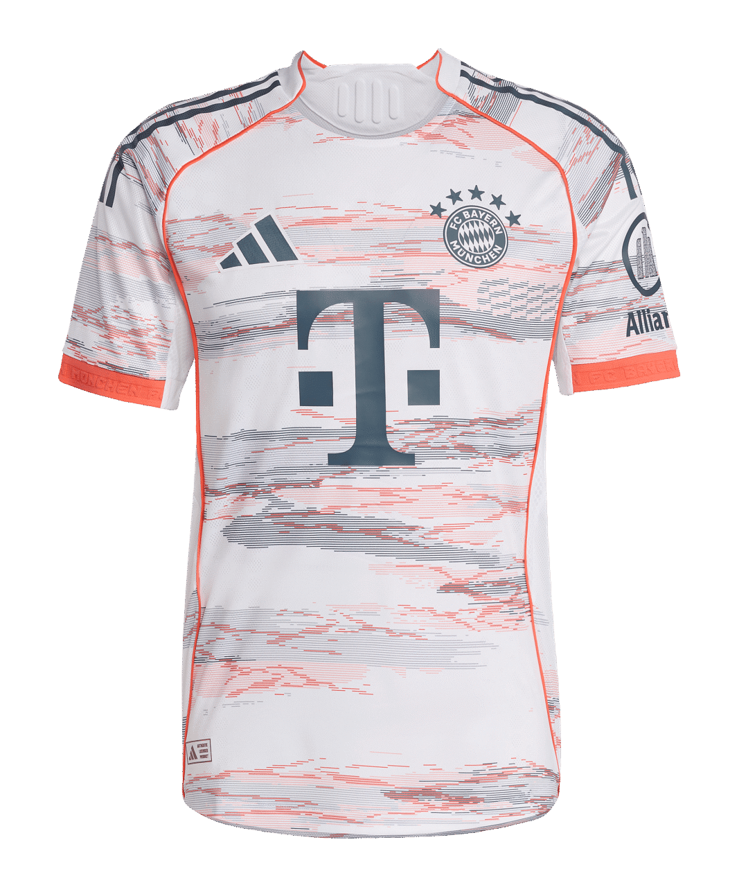 adidas FC Bayern München Authentic Trikot Away 2025/2026 Weiß