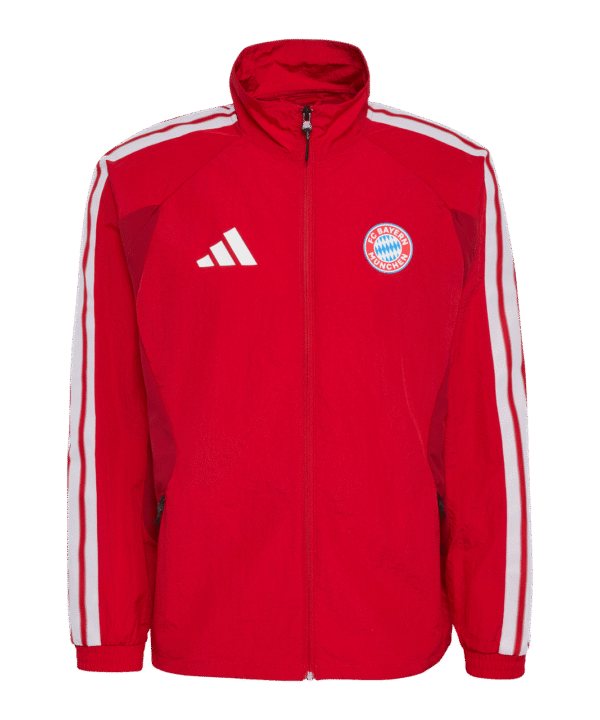 adidas FC Bayern München Anthem Jacke Rot