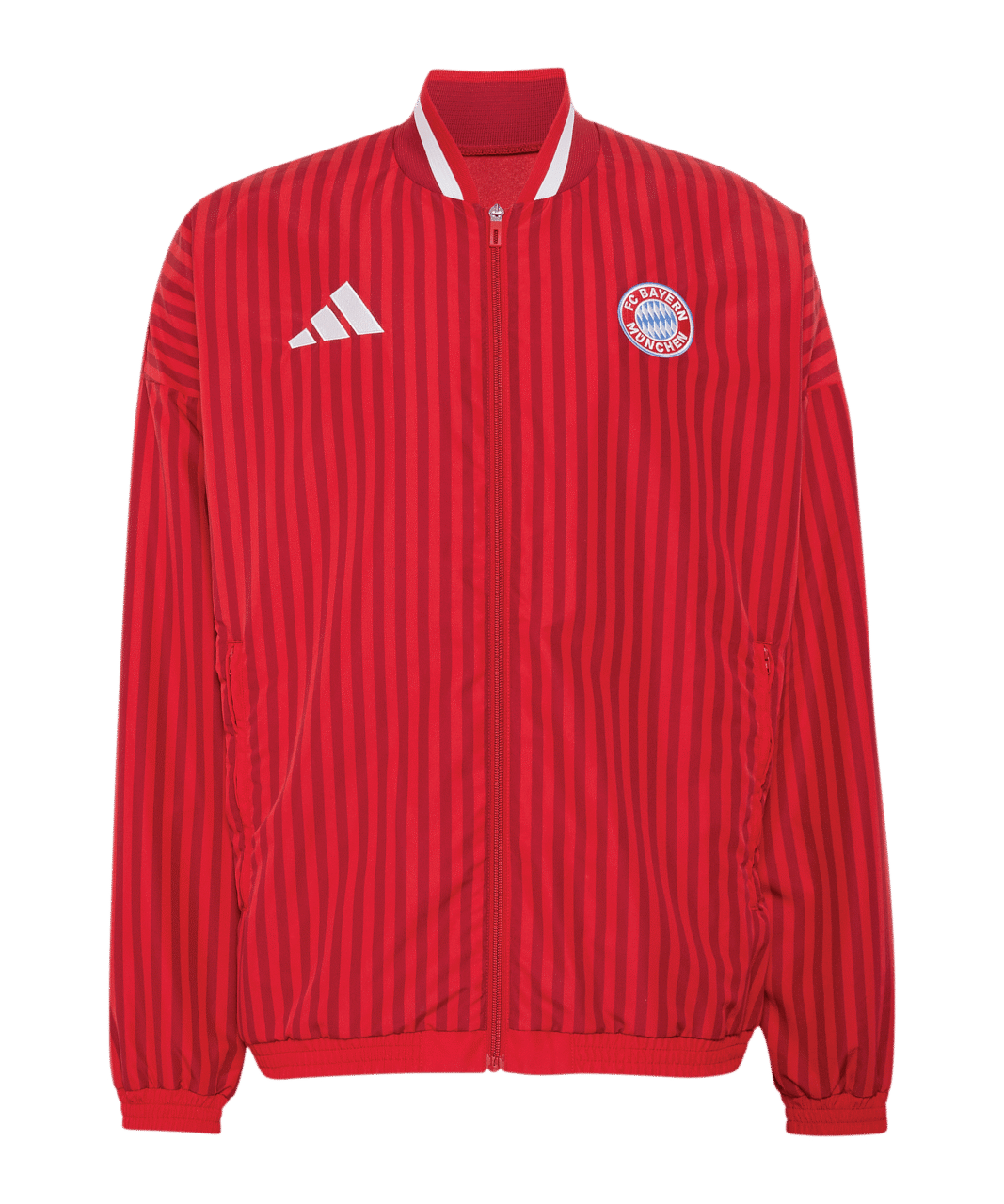 adidas FC Bayern München Stadium Jacke Rot