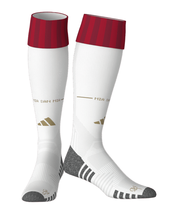 adidas FC Bayern München Strumpfstutzen Home 2026/2027 Weiß