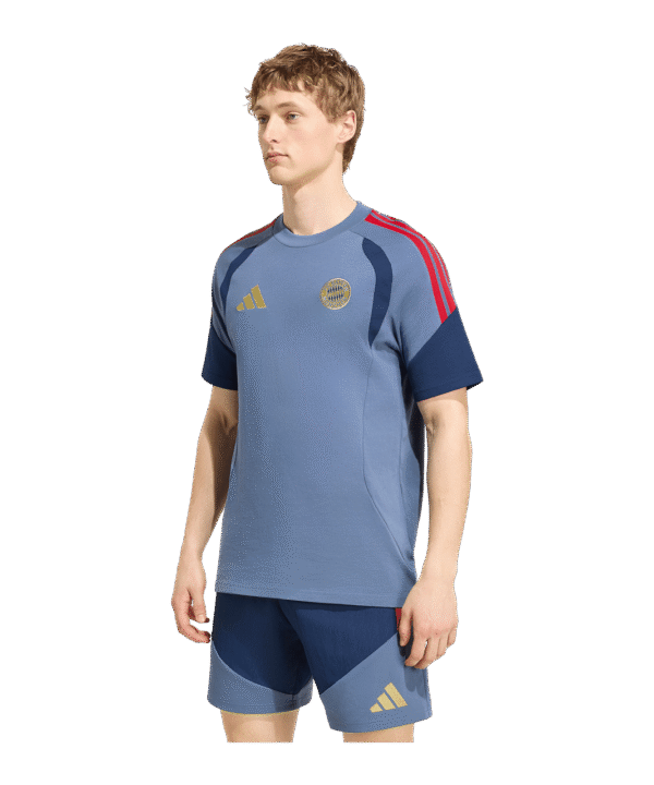 adidas FC Bayern München Sweat T-Shirt Blau