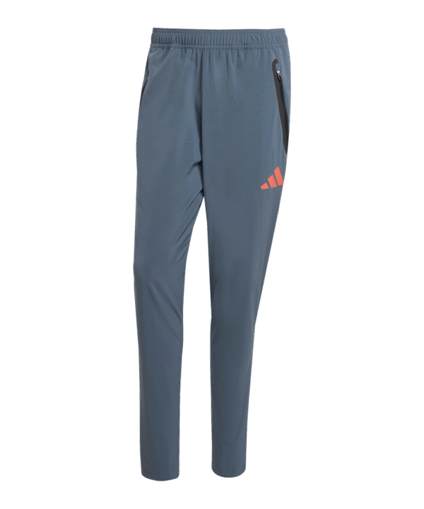 adidas FC Bayern München Tech Travel Hose Grau
