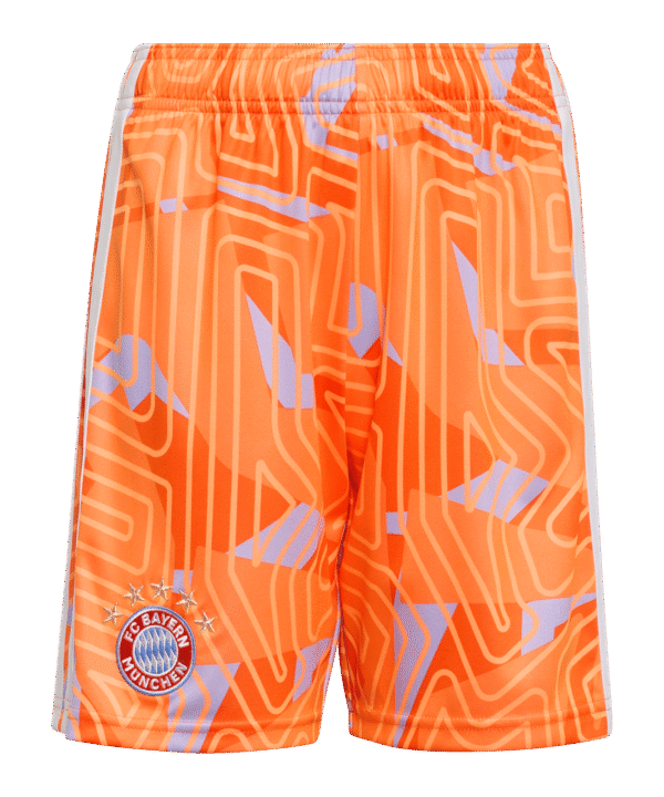 adidas FC Bayern München Torwartshort 2026/2027 Kids Orange