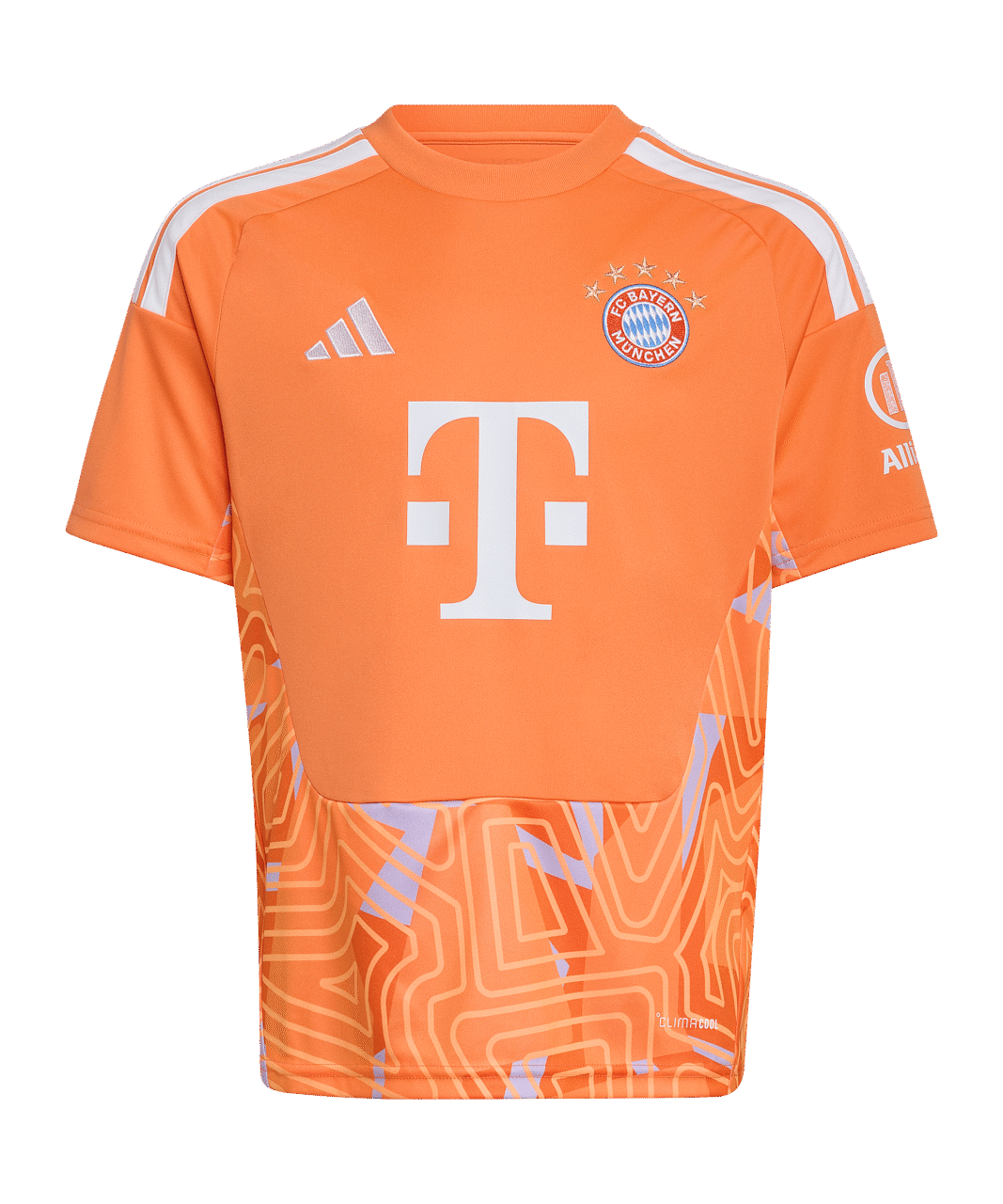 adidas FC Bayern München Torwarttrikot 2026/2027 Kids Orange