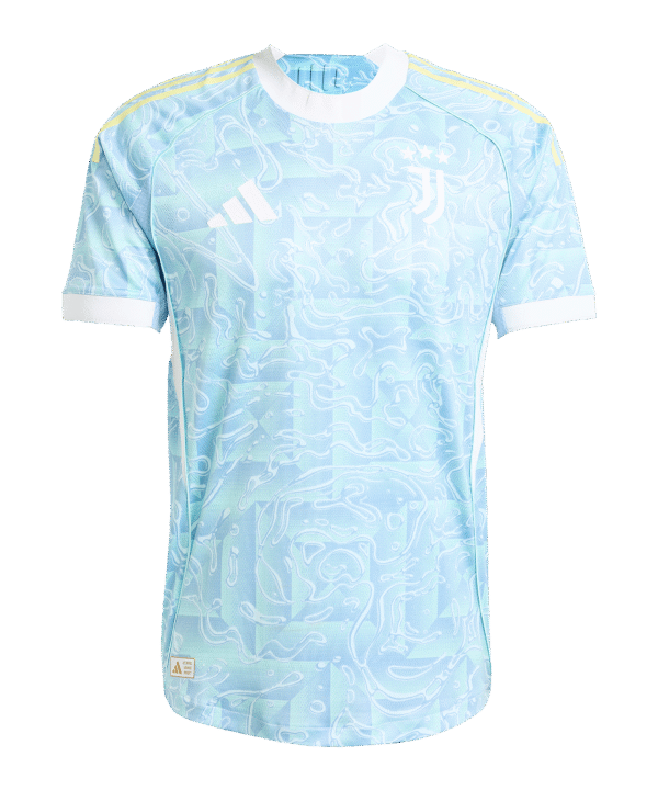 adidas Juventus Turin Authentic Trikot Away 2025/2026 Blau