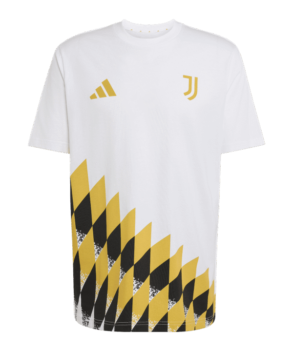adidas Juventus Turin Graphic T-Shirt Weiß