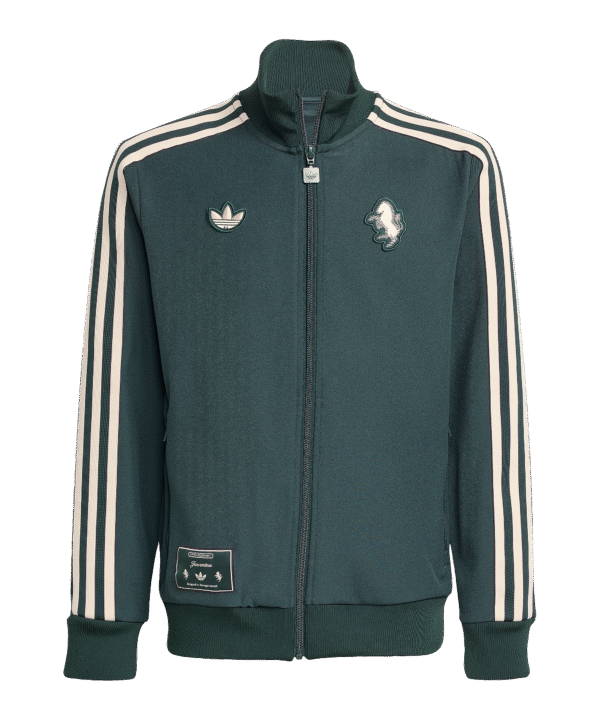 adidas Juventus Turin Icon Track Sweatshirt Kids Grün