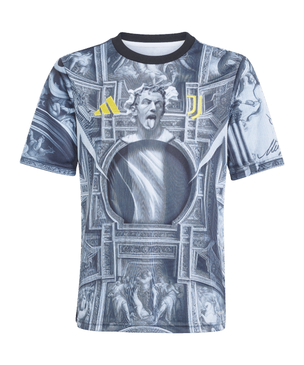 adidas Juventus Turin Prematch T-Shirt 2025/2026 Kids Schwarz