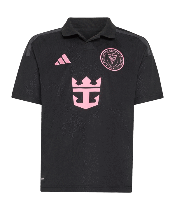 adidas Inter Miami Messi Trikot Away 2026/2027 Kids Schwarz