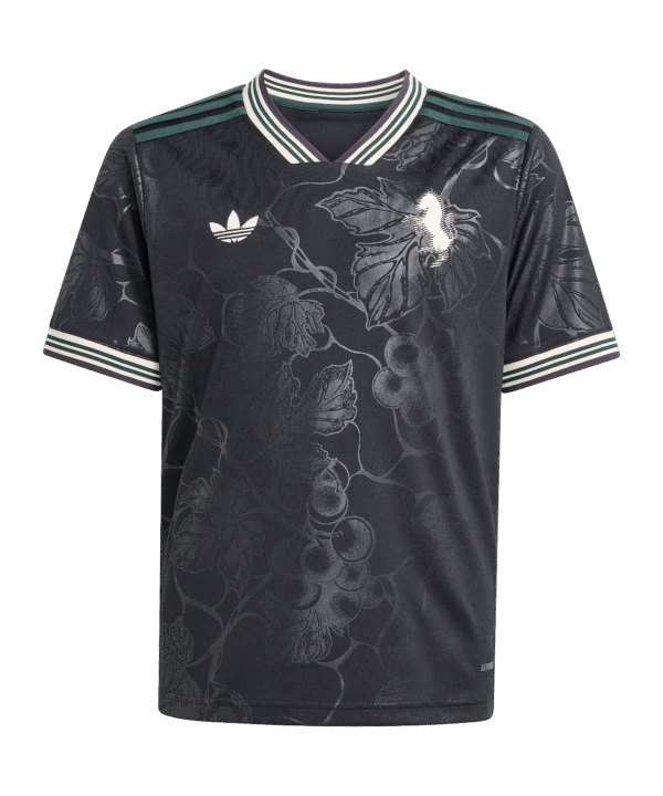 adidas Juventus Turin Trikot 3rd 2025/2026 Kids Schwarz