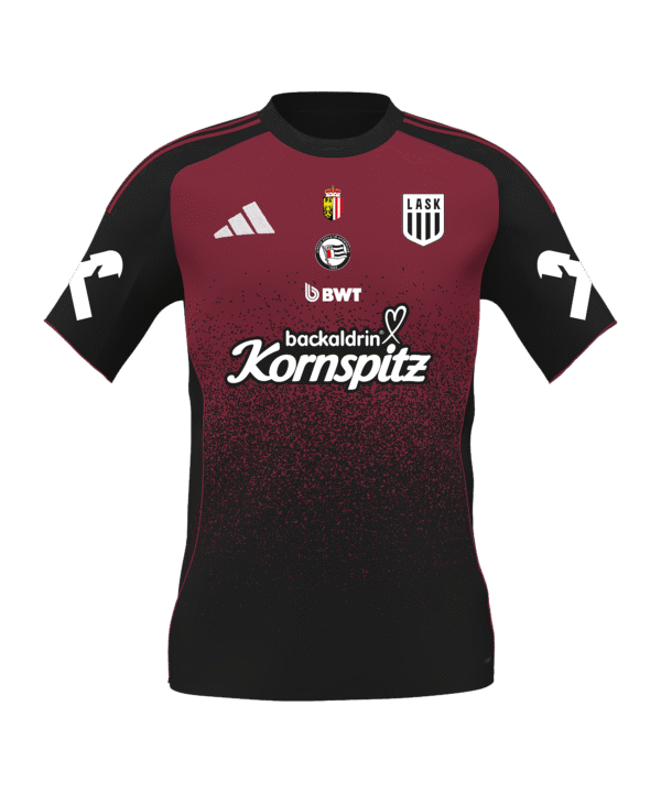 adidas LASK Trikot Away 2025/2026 Schwarz