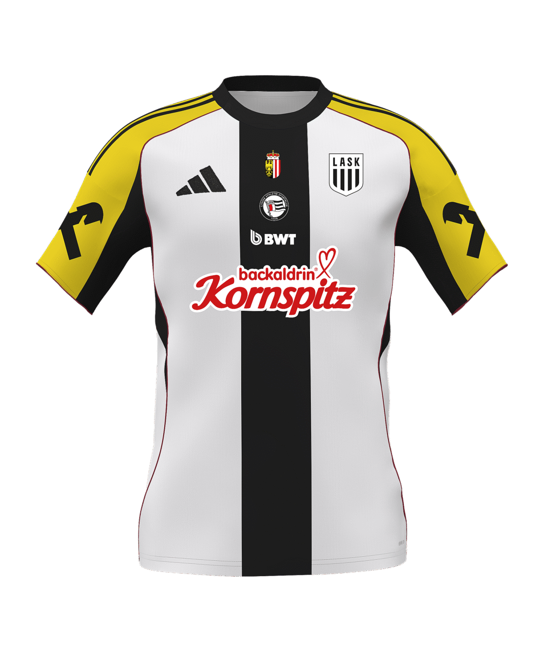 adidas LASK Trikot Home 2025/2026 Weiß