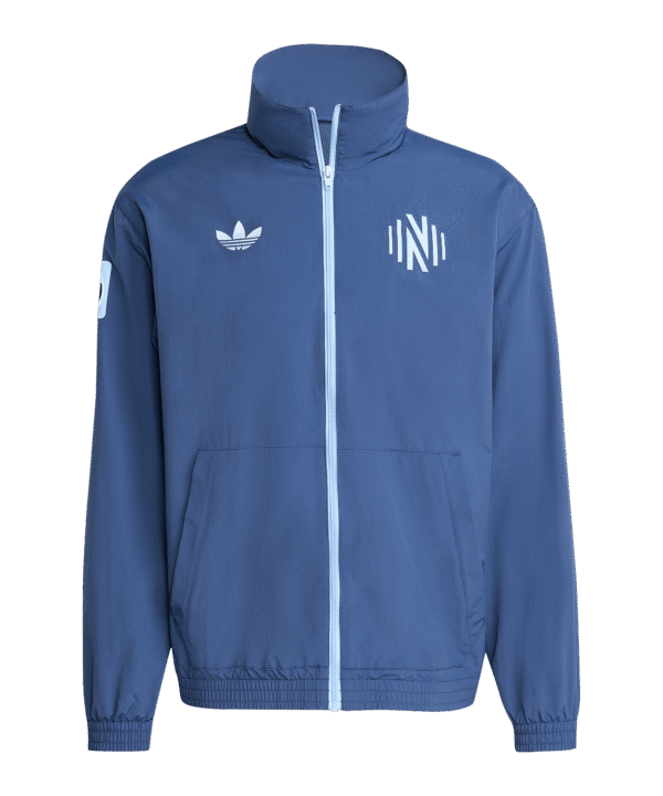 adidas Nashville SC Anthem Jacke Blau