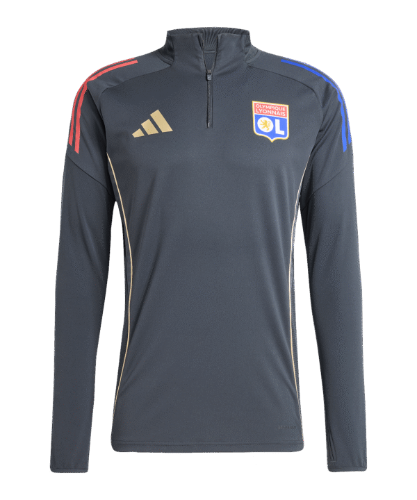 adidas Olympique Lyon Competition Sweatshirt Grau