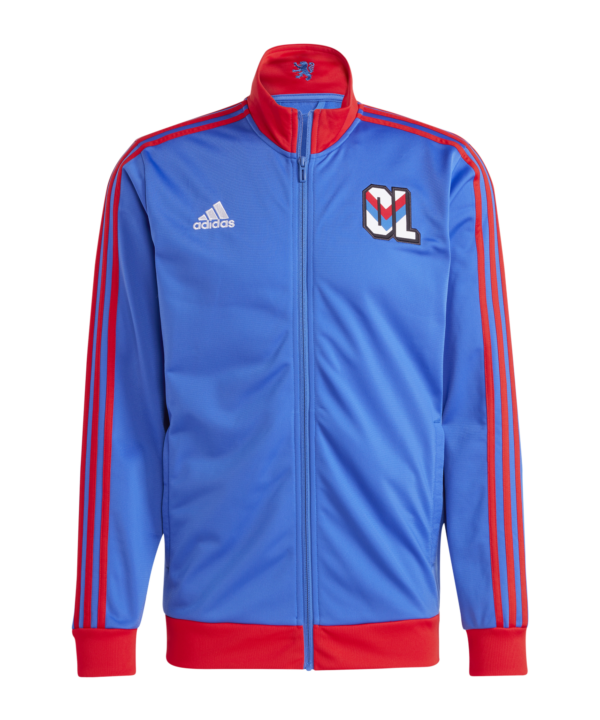 adidas Olympique Lyon DNA Trainingsjacke Blau