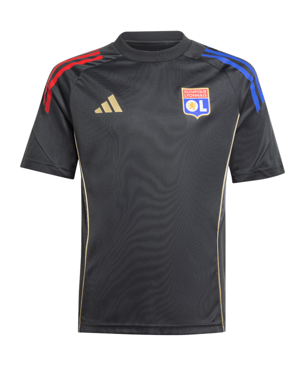 adidas Olympique Lyon Trainingsshirt Kids Grau