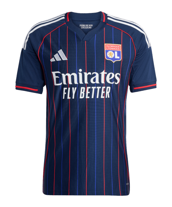 adidas Olympique Lyon Trikot Away 2025/2026 Blau
