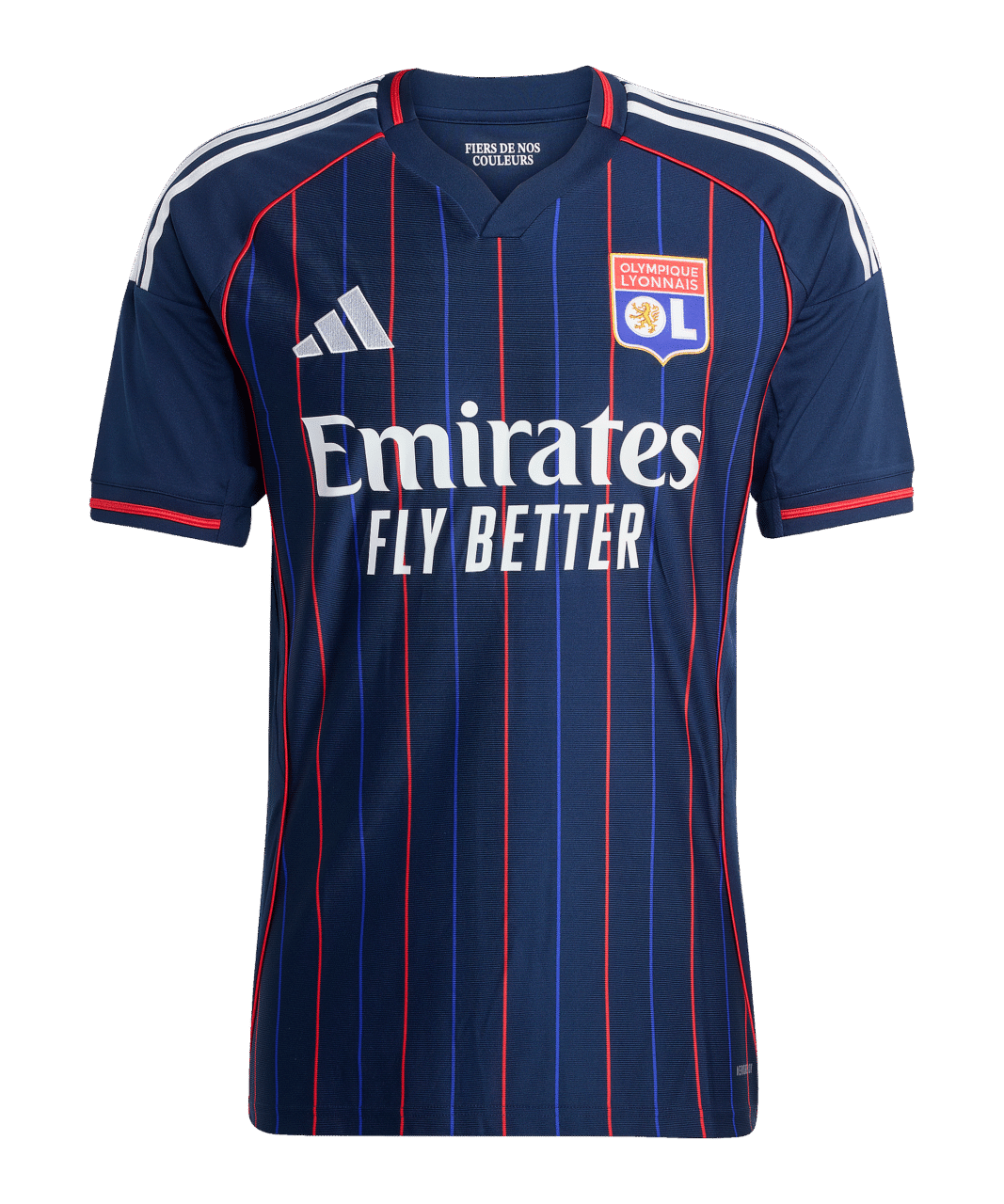 adidas Olympique Lyon Trikot Away 2025/2026 Blau