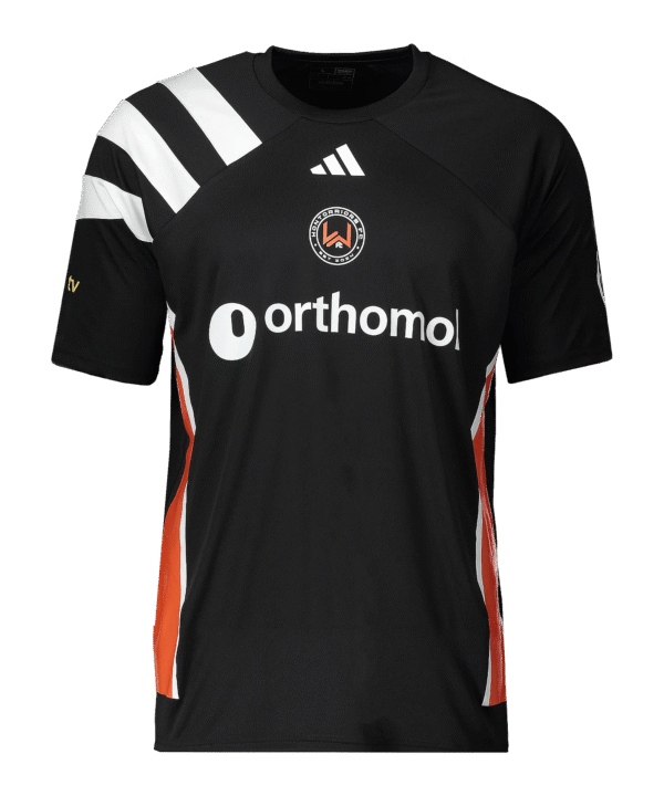 adidas Wontorriors FC Trikot Home 2024 Kids Schwarz