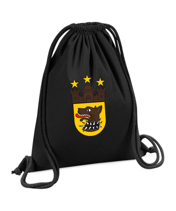 Berlin Underdogs Fan Gymsack Schwarz