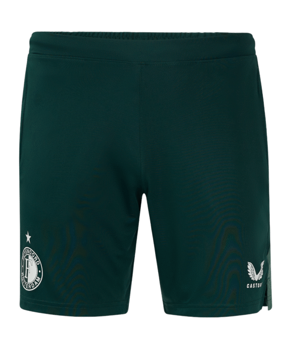 Castore Feyenoord Rotterdam Pro Players Short Kids Grün F097