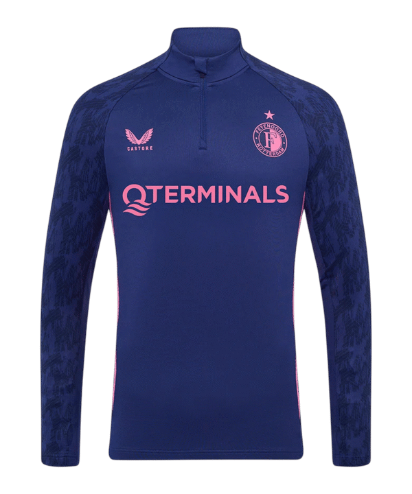 Castore Feyenoord Rotterdam Sweatshirt Blau F163