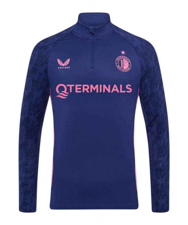Castore Feyenoord Rotterdam Sweatshirt Blau F163