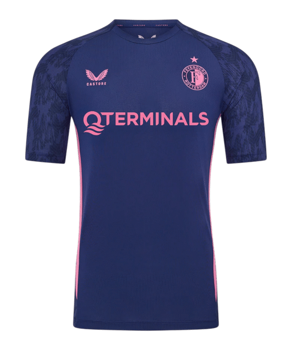 Castore Feyenoord Rotterdam Trainingsshirt Blau F163