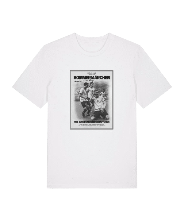 Stanley & Stella DFB Deutschland U21 Sommermärchen T-Shirt 2025 Weiß F11tsSTTU169U21