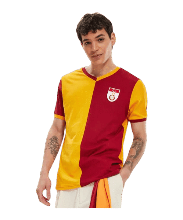 Galatasaray Istanbul Erkek Metin Oktay T-Shirt Gelb