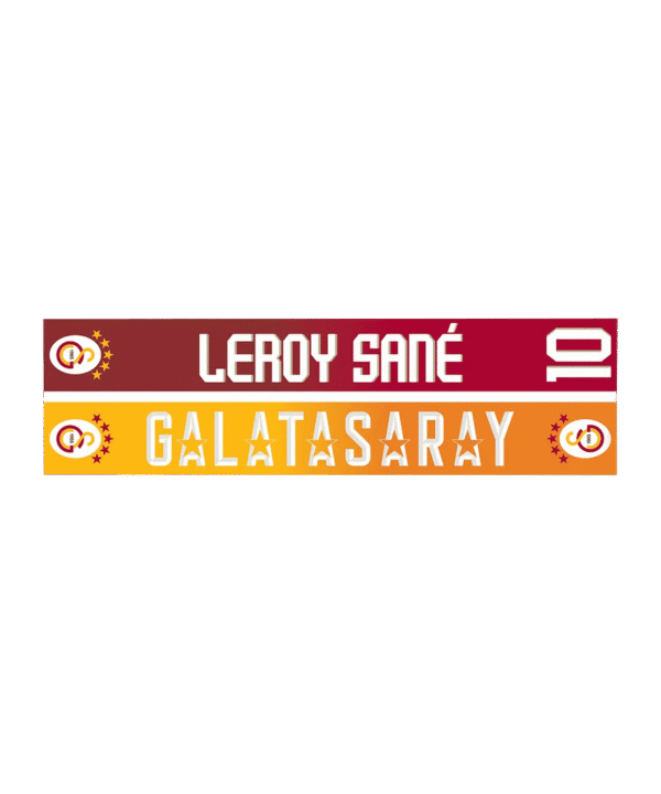 Galatasaray Istanbul Galatasaray Istanbul Leroy Sane Welcome Schal Gelb