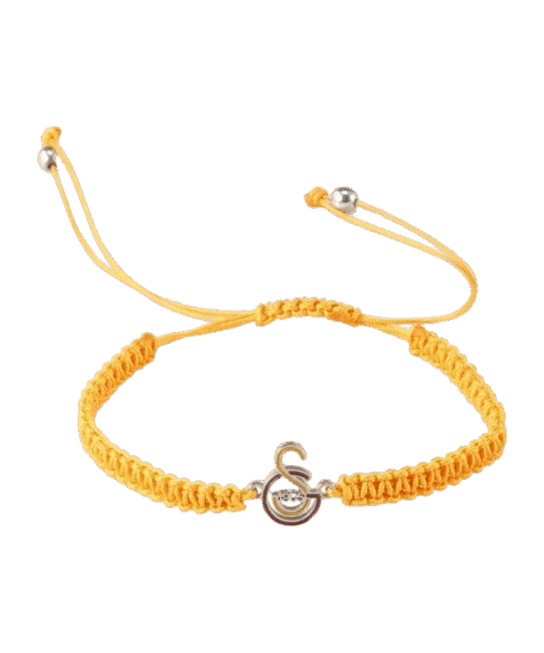 Galatasaray Istanbul Galatasaray Istanbul Makramee Armbinde Gelb