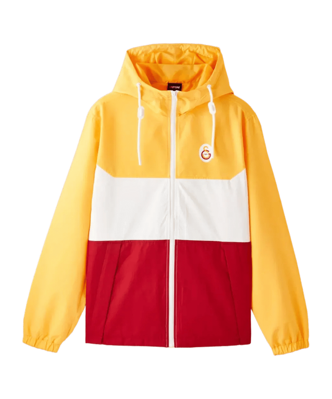 Galatasaray Istanbul Patchwork Jacke Gelb
