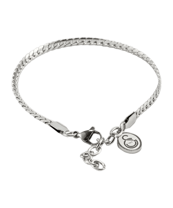 Galatasaray Istanbul Stahl Armbinde Silber