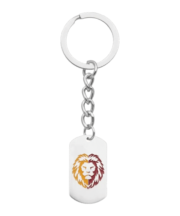 Galatasaray Istanbul Stahl Schlüsselanhänger Mehrfarbig