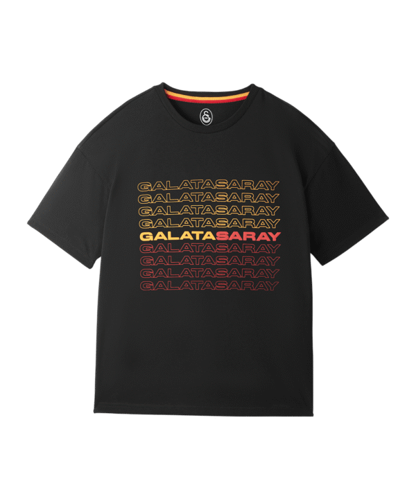 Galatasaray Istanbul T-Shirt Schwarz