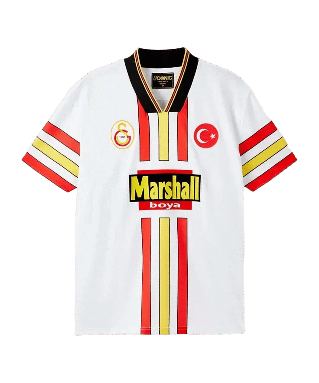 Galatasaray Istanbul Retro 1998-1999 Trikot Weiß