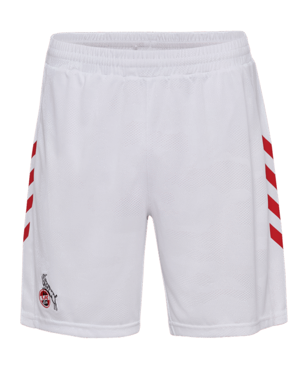 Hummel 1. FC Köln Short Home 2025/2026 Weiß F9402