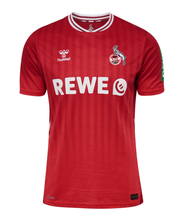 Hummel 1. FC Köln Trikot Away 2025/2026 Rot F3062