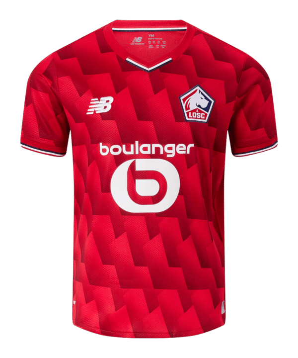 New Balance LOSC Lille Trikot Kids Rot