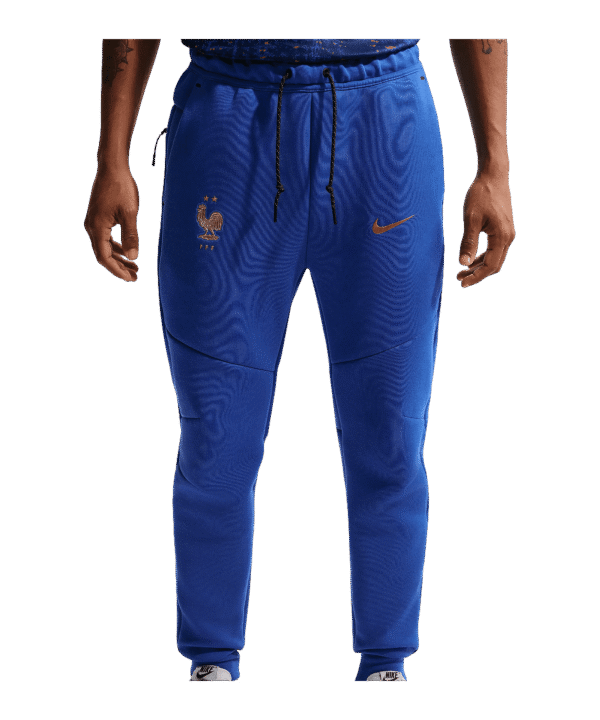Nike FFF Frankreich Fleece Jogginghose Blau F480