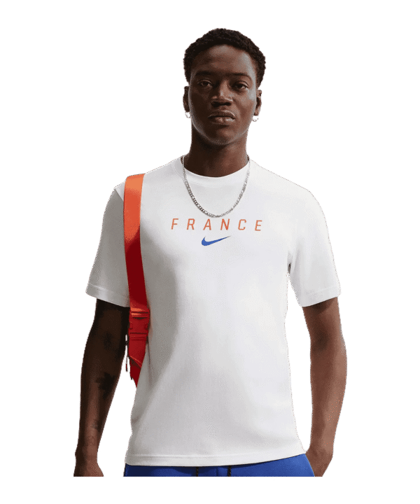 Nike FFF Frankreich Primary T-Shirt Weiß F102