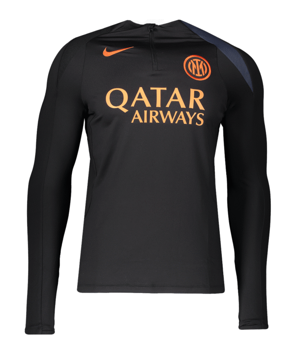 Nike Inter Mailand Drill Top Sweatshirt Schwarz F010