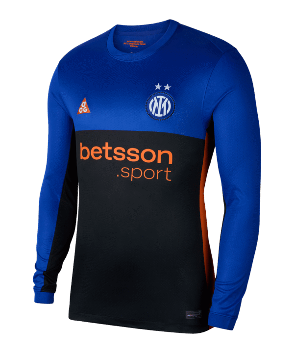 Nike ACG X Inter Mailand 4th Trikot langarm 2025/2026 Blau F413