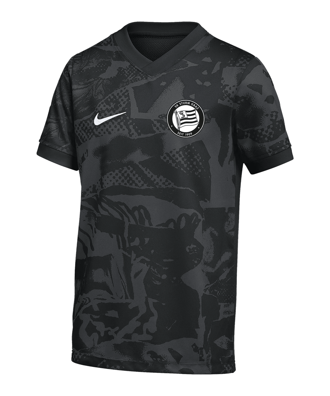 Nike SK Sturm Graz PreMatch T-Shirt 2025/2026 Kids Schwarz F010