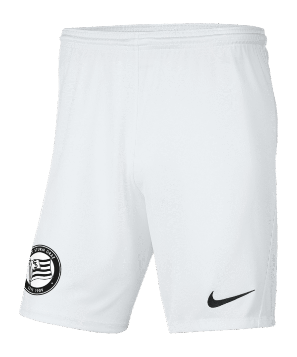 Nike SK Sturm Graz Short Auswärts 2025/2026 Kids Weiß F100