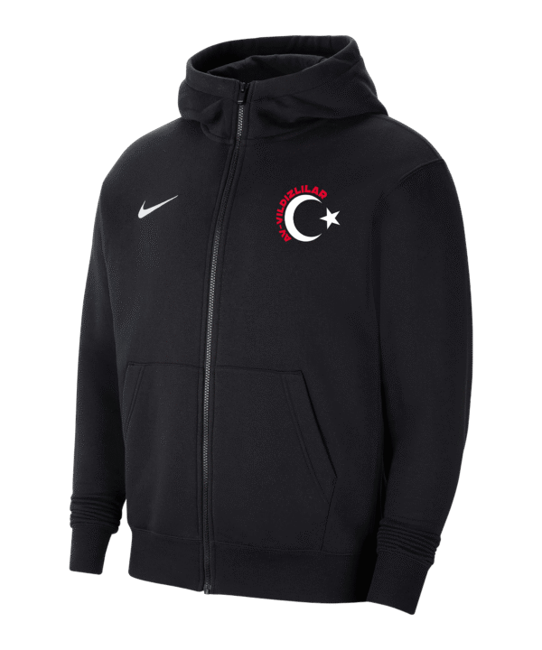 Nike TFF Kapuzenjacke Kids Schwarz