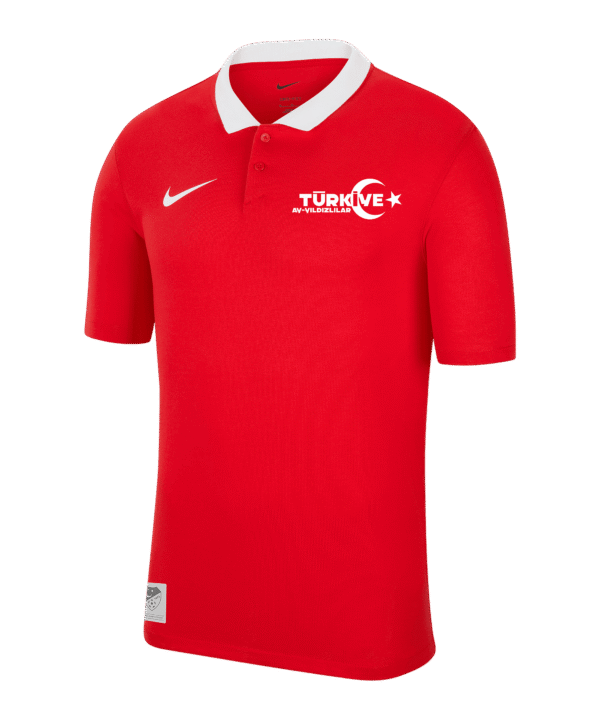 Nike TFF Polo Rot