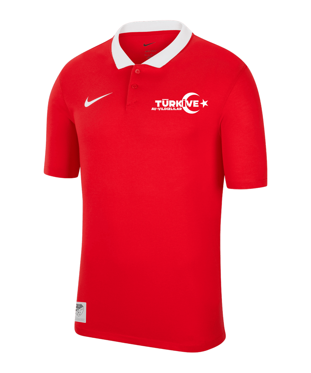 Nike TFF Polo Rot